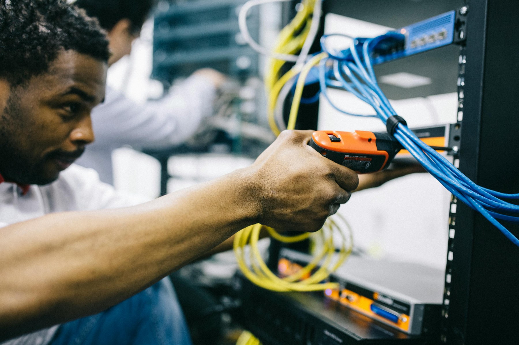 Installation client final fibre optique